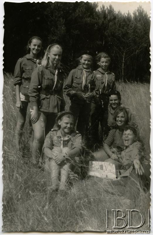 Fotografia z obozu harcerskiego „Miramar” / Fotografía del campamento scout „Miramar”