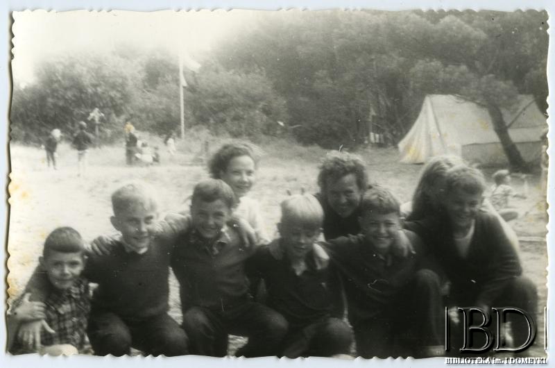 Fotografia z obozu harcerskiego „Miramar” / Fotografía del campamento scout „Miramar”