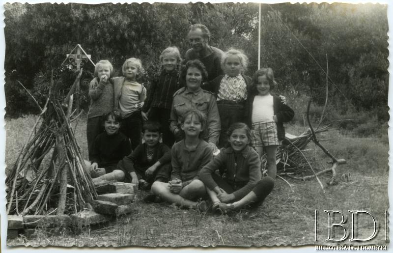 Fotografia z obozu harcerskiego „Miramar” / Fotografía del campamento scout „Miramar”