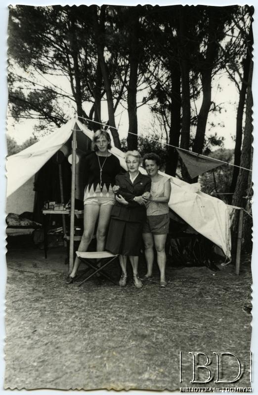 Fotografia z obozu harcerskiego „Miramar” / Fotografía del campamento scout „Miramar”