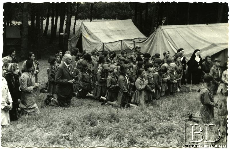 Fotografia z obozu harcerskiego „Miramar” / Fotografía del campamento scout „Miramar”