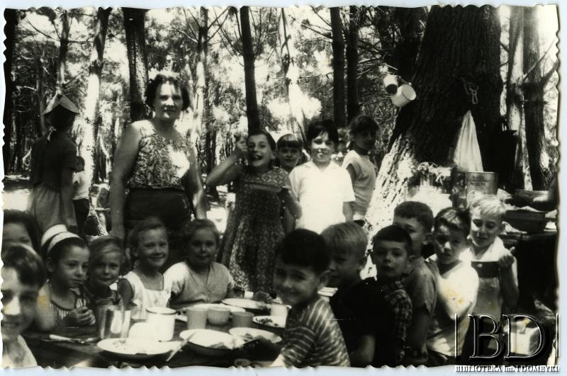 Fotografia z obozu harcerskiego „Miramar” / Fotografía del campamento scout „Miramar”