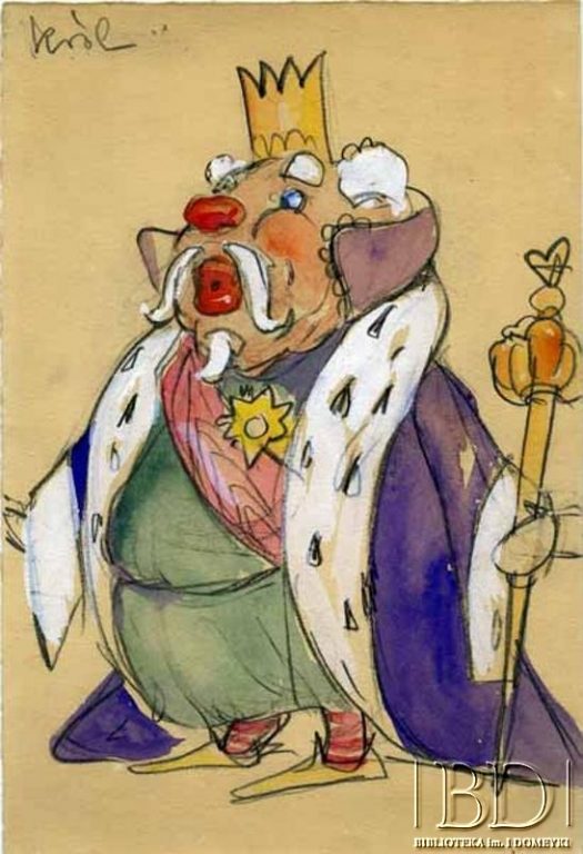 Dokument ze zbiorów Teatru Kukiełkowego Baj-Baju / Documento de la colección del Teatro de Títeres Baj-Baju