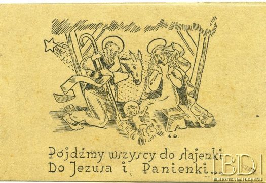 Dokument ze zbiorów Teatru Kukiełkowego Baj-Baju / Documento de la colección del Teatro de Títeres Baj-Baju