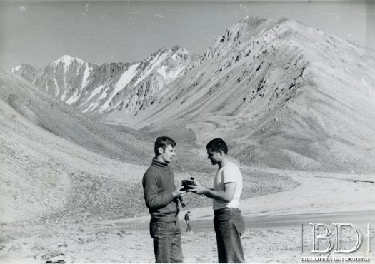 Fotografia z wyprawy wysokogórskiej w Andy, zorganizowanej w 1969 / Fotografía de la expedición andina organizada en 1969