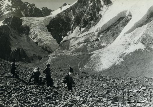 Fotografia z wyprawy wysokogórskiej w Andy, zorganizowanej w 1969 / Fotografía de la expedición andina organizada en 1969