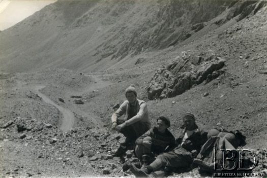 Fotografia z wyprawy wysokogórskiej w Andy, zorganizowanej w 1969 / Fotografía de la expedición andina organizada en 1969