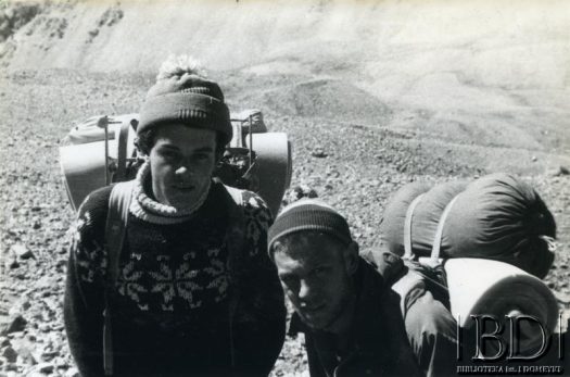 Fotografia z wyprawy wysokogórskiej w Andy, zorganizowanej w 1969 / Fotografía de la expedición andina organizada en 1969