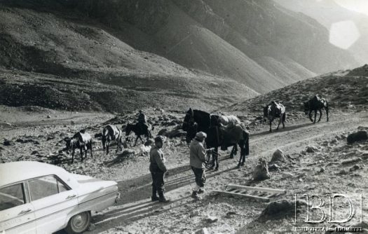 Fotografia z wyprawy wysokogórskiej w Andy, zorganizowanej w 1969 / Fotografía de la expedición andina organizada en 1969