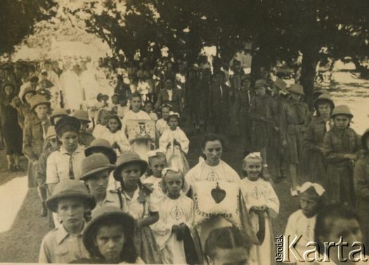 Fotografia ze zbiorów Archiwum Ojców Franciszkanów w Polskiej Misji Katolickiej w Martin Coronado / Fotografía del Archivo de los Padres Franciscanos en la Misión Católica Polaca en Martin Coronado.
