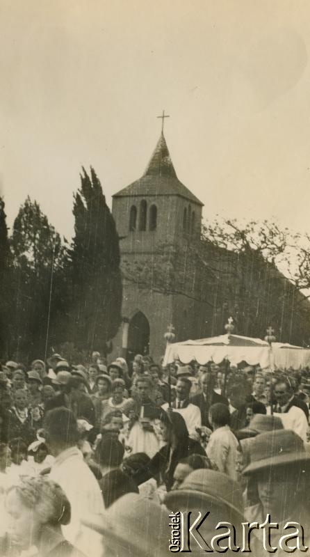 Fotografia ze zbiorów Archiwum Ojców Franciszkanów w Polskiej Misji Katolickiej w Martin Coronado / Fotografía del Archivo de los Padres Franciscanos en la Misión Católica Polaca en Martin Coronado.