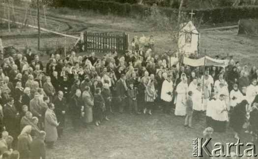 Fotografia ze zbiorów Archiwum Ojców Franciszkanów w Polskiej Misji Katolickiej w Martin Coronado / Fotografía del Archivo de los Padres Franciscanos en la Misión Católica Polaca en Martin Coronado.