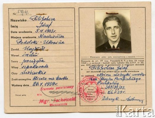 Dokument ze zbiorów Archiwum Ojców Franciszkanów w Polskiej Misji Katolickiej w Martin Coronado / Documento del Archivo de los Padres Franciscanos en la Misión Católica Polaca en Martin Coronado.