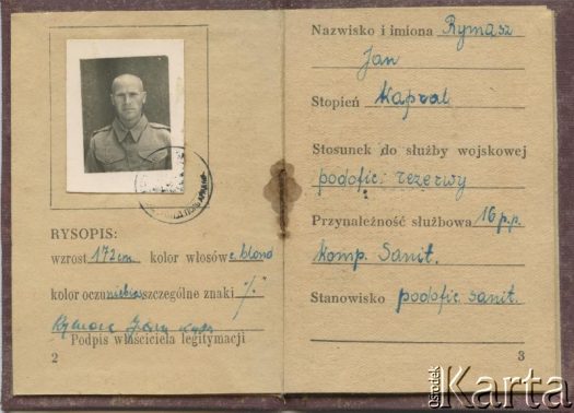 Dokument ze zbiorów Archiwum Ojców Franciszkanów w Polskiej Misji Katolickiej w Martin Coronado / Documento del Archivo de los Padres Franciscanos en la Misión Católica Polaca en Martin Coronado.