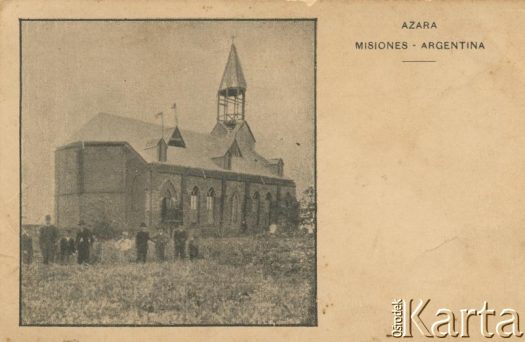 Fotografia ze zbiorów Archiwum Ojców Franciszkanów w Polskiej Misji Katolickiej w Martin Coronado / Fotografía del Archivo de los Padres Franciscanos en la Misión Católica Polaca en Martin Coronado.