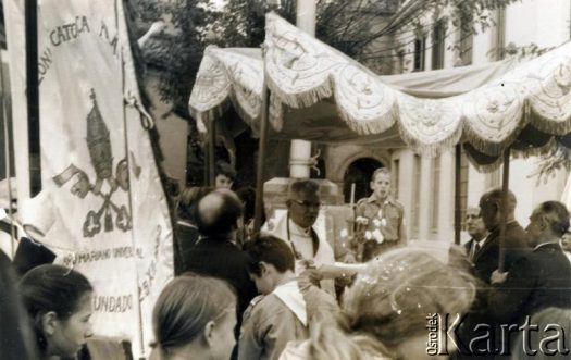 Fotografia ze zbiorów Archiwum Ojców Franciszkanów w Polskiej Misji Katolickiej w Martin Coronado / Fotografía del Archivo de los Padres Franciscanos en la Misión Católica Polaca en Martin Coronado.