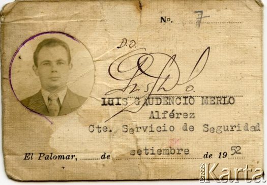 Dokument ze zbiorów Archiwum Ojców Franciszkanów w Polskiej Misji Katolickiej w Martin Coronado / Documento del Archivo de los Padres Franciscanos en la Misión Católica Polaca en Martin Coronado.