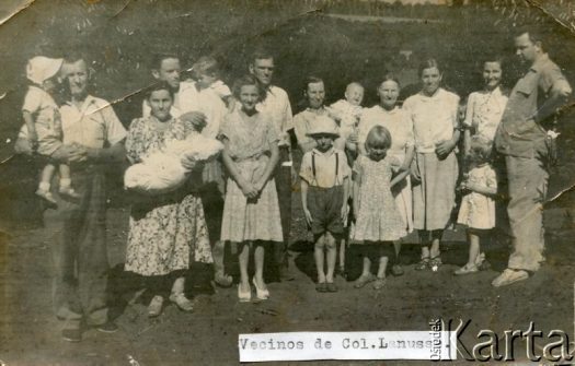 Fotografia ze zbiorów Stowarzyszenia Polsko-Argentyńskiego w Wandzie / Fotografía de la colección de la Asociación Argentino-Polaca en Wanda.