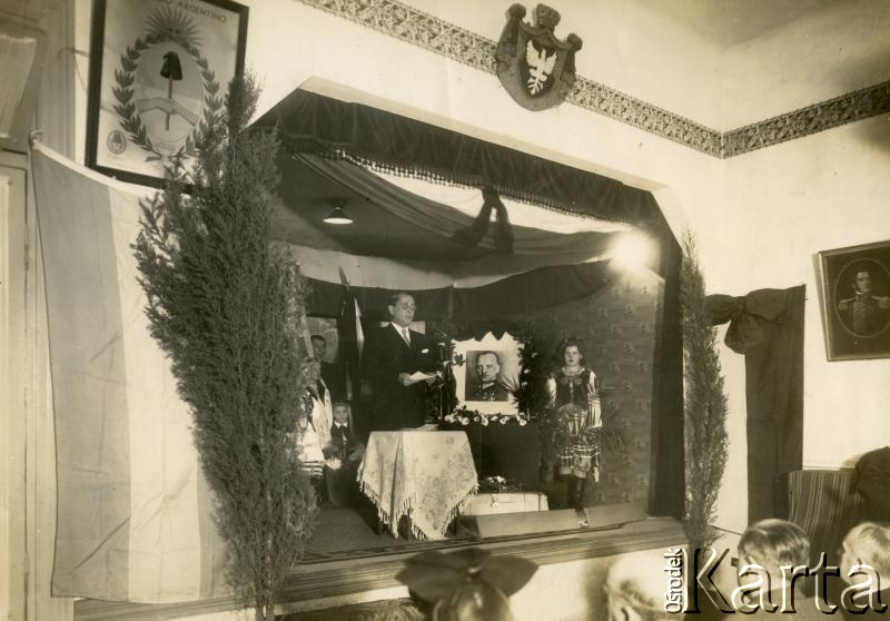 Fotografia ze zbiorów Ogniska Polskiego w Buenos Aires / Fotografía de la colección del Círculo Polaco en Buenos Aires.