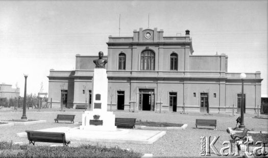 Fotografia ze zbiorów Museo Ferroportuario w Comodoro Rivadavia / Fotografía de la colección del Museo Ferroportuario en Comodoro Rivadavia.