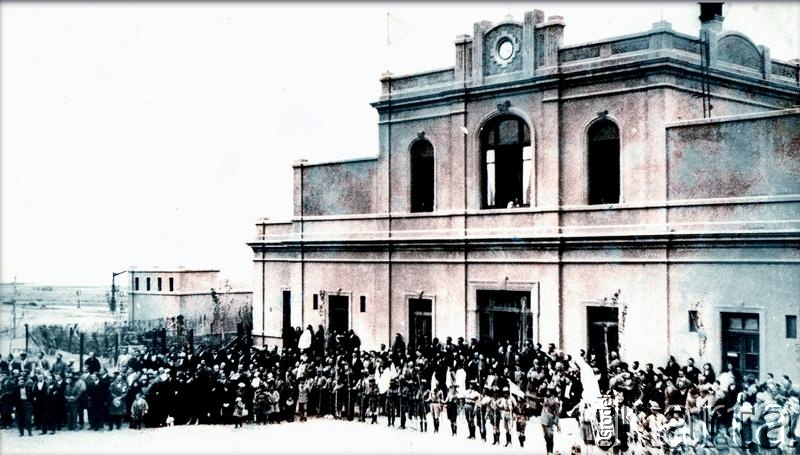 Fotografia ze zbiorów Museo Ferroportuario w Comodoro Rivadavia / Fotografía de la colección del Museo Ferroportuario en Comodoro Rivadavia.