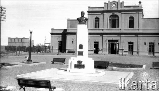 Fotografia ze zbiorów Museo Ferroportuario w Comodoro Rivadavia / Fotografía de la colección del Museo Ferroportuario en Comodoro Rivadavia.
