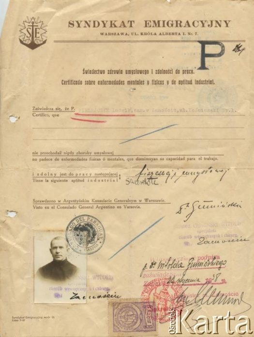 Dokument ze zbiorów Centralnego Archiwum Historycznego Redemptorystów w Wiceprowincji Resistencia / Documento de la colección del Archivo Central Histórico de Redentoristas en la Viceprovincia de Resistencia.