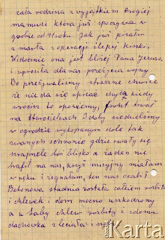 Dokument ze zbiorów Centralnego Archiwum Historycznego Redemptorystów w Wiceprowincji Resistencia / Documento de la colección del Archivo Central Histórico de Redentoristas en la Viceprovincia de Resistencia.